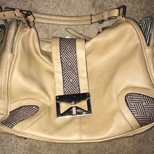 Tan leather bag
